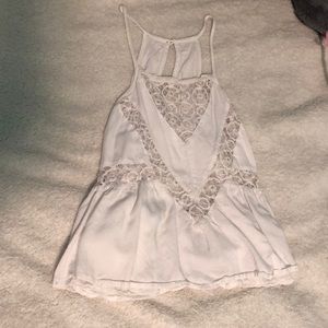 Pacsun white halter top